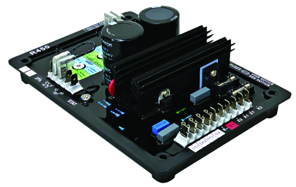 Other view of Leroy Somer - Voltage Regulator (AVR) R450 - Operating temperature: - 40°C to + 65°C - R450 AVR