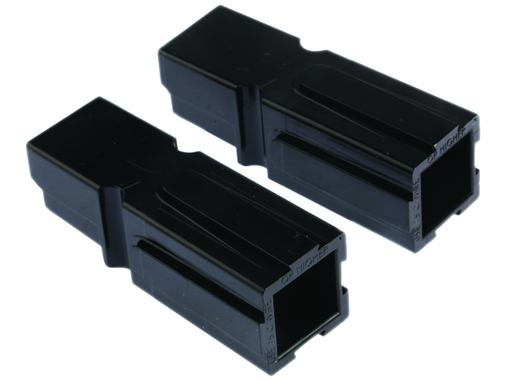 Other view of Anderson Power Products - Connector Housing - PP75 Powerpole Series Plug - 1 Way - Black - 5916G4