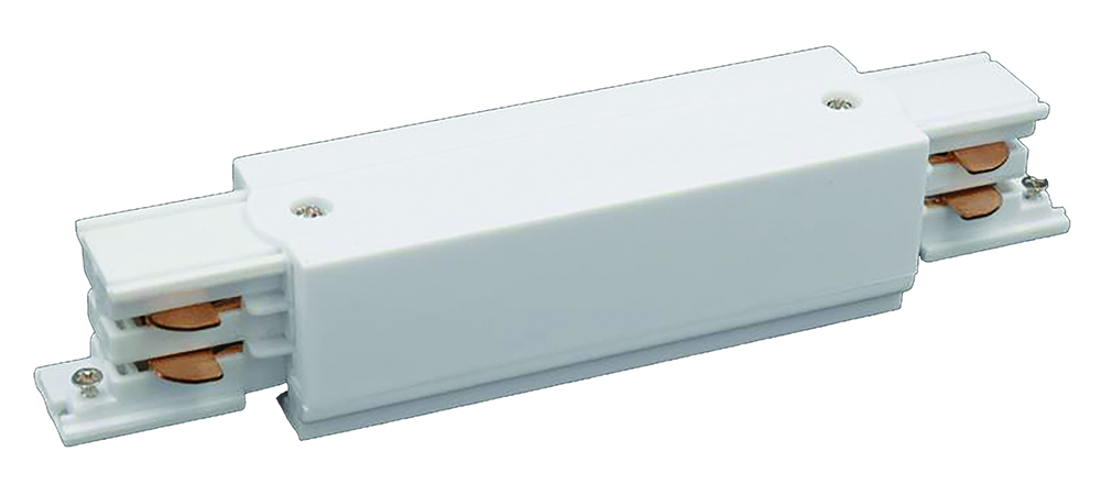 Other view of HANECO LIGHTING Haneco - 180 Degree Track Connector - White - SMTCN-WH-180D