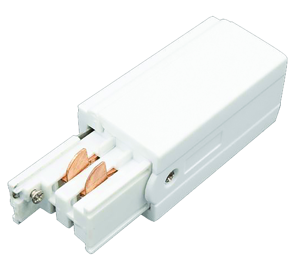 Other view of HANECO LIGHTING Haneco - 3-Phase Track Initial Feed - White - SMTCN-WH-INTFEED