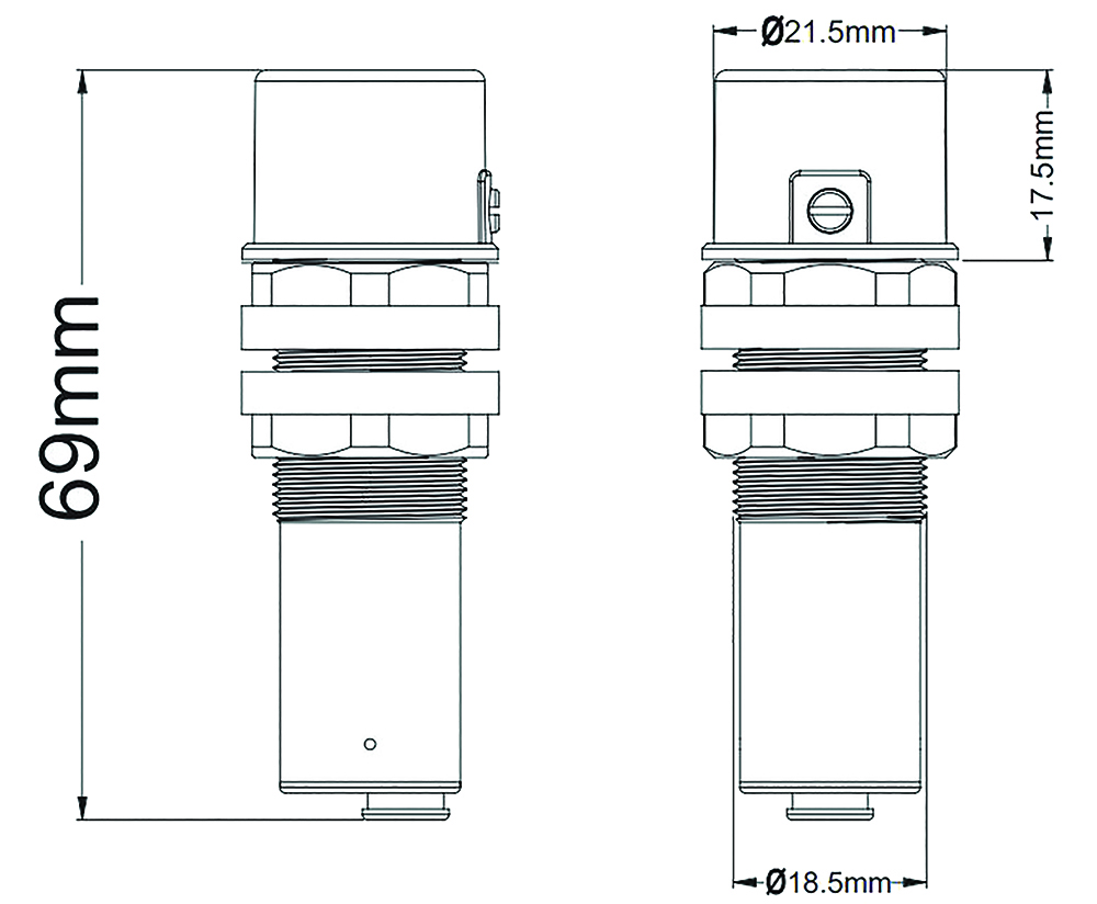 Other view of HANECO LIGHTING Haneco - Daylight Harvest Sensor - 1-10V - White - IP20 - SUNMAX50MA-W-IP20