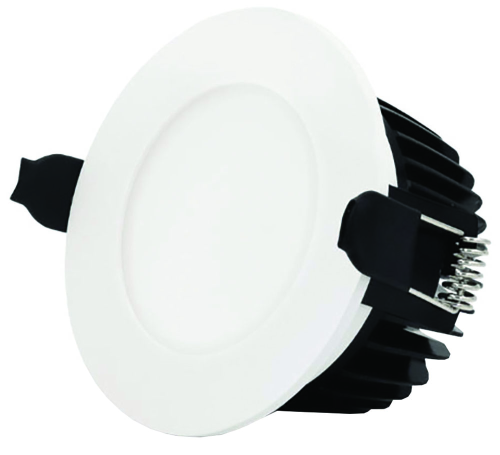 Other view of HANECO LIGHTING Haneco - Aurora - Down Light LED - Fixed Frosted - 7W 3000K IP44 - White - 72mm C/O - AURORA80A01 - 2000046