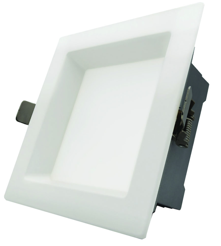Other view of HANECO LIGHTING Haneco - Aurora - Down Light LED - Fixed Square Frosted - 26W 5000K IP40 - 190X190MM - White - SQ190A02 - 2000057