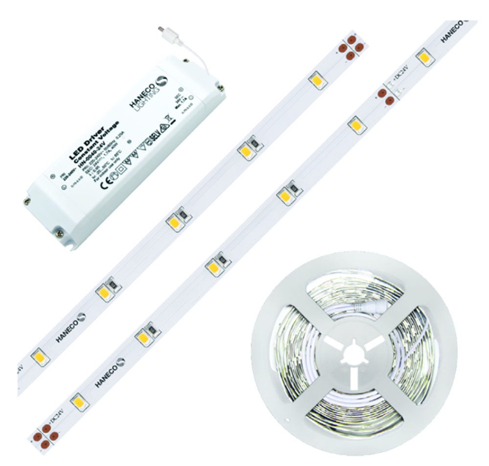 Other view of Haneco - Flexion - LED Strip - 5W/m 4000K IP20 24V 5M Kit with Driver included - FS25W5MNW-IP20 - 2000201