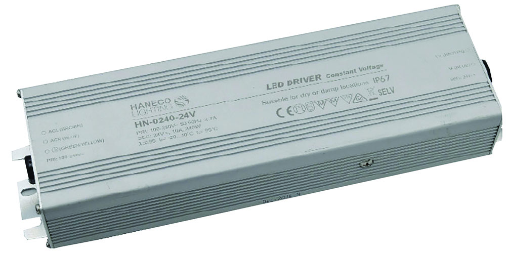 Other view of Haneco - Constant Voltage Driver - 24V 0-240W IP67 - HN-0240-24V - 2000265