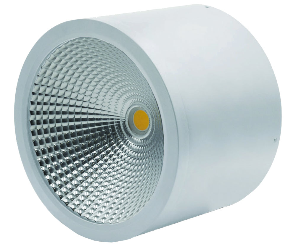 Other view of HANECO LIGHTING Haneco - Meteor - LED Light - Surface Mount Cylinder - 15W 3000K - White - M35W160R3K60DC - 2000729