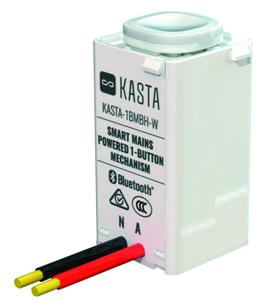 Other view of Haneco - Kasta - Accessory - Smart Mains Powered 1-Button Remote Switch Mechanism - Kasta-1BMBH-W - 5000018