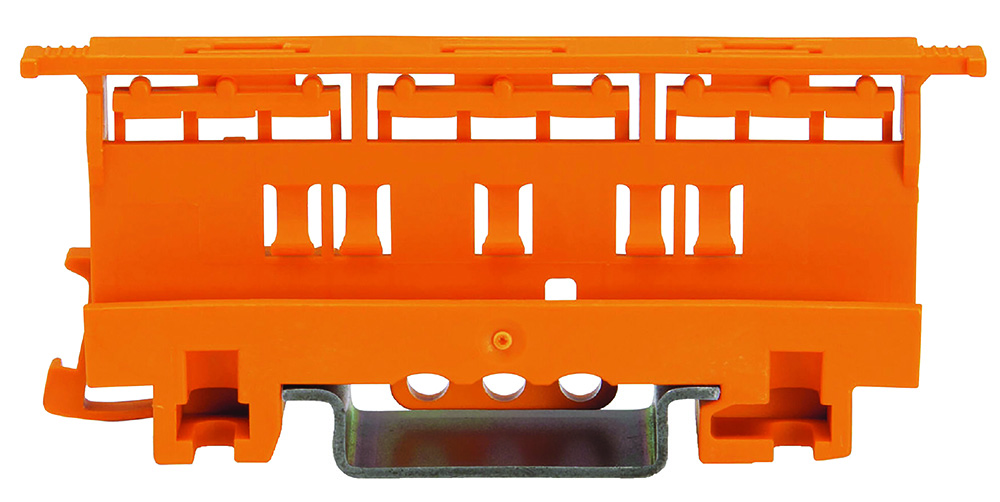Other view of Wago - Mounting Carrier - 221 Series 4mm² 2 - 3 for DIN-35 Rail or Screw Mounting - Orange - Pack 10 - 221-500
