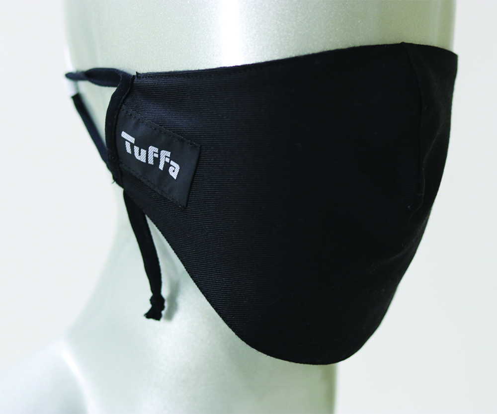 Other view of Tuffa MASK02-SKY M 3Ply Reusable/Washable Protective Mask - M