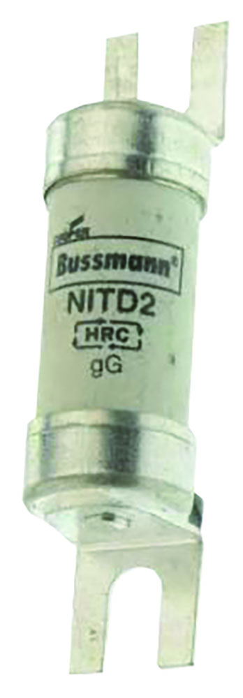 Other view of Eaton 413-260 Bussmann Series NITD2 - 2A - Fuse Link - A1 British Standard Fuse - gG - 550V ac - Pk 5