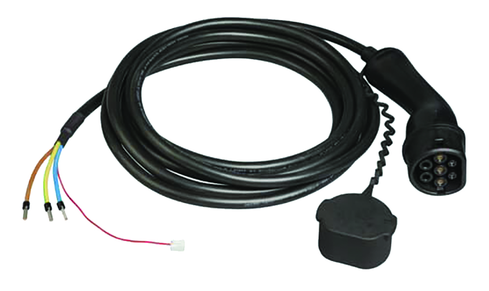 Other view of ABB 6AGC082555 T2 Spare Cable - Type 2, single phase Electric Vehicle Charger SER-TAC-CABLE - 1Pole - 32A - 5m