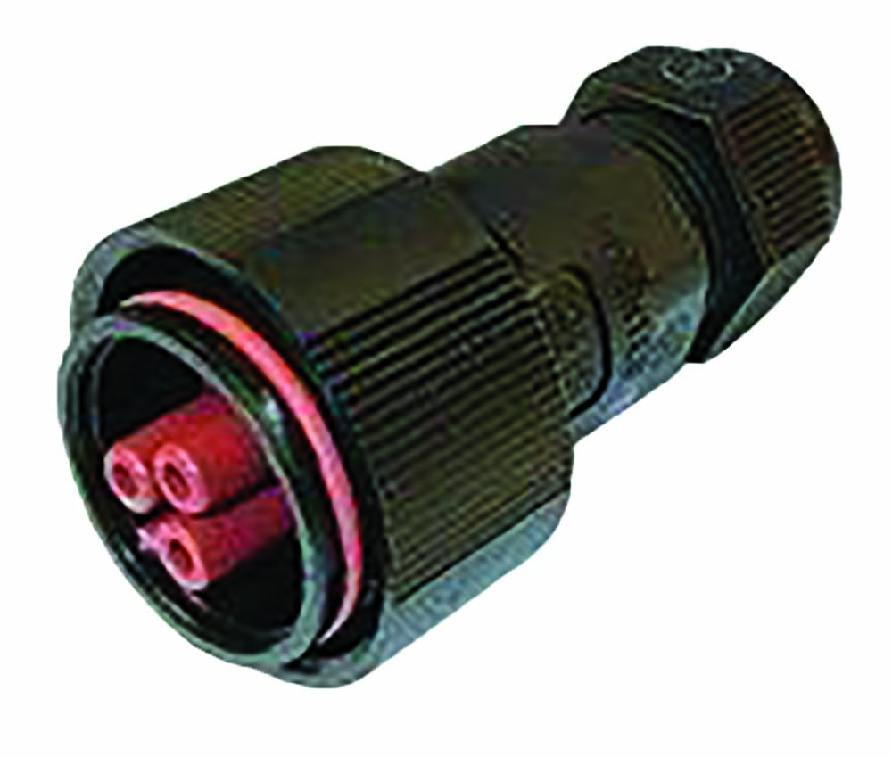 Other view of techno P4054PFL Socket - 3 Pole - Inline - Teeplug P405