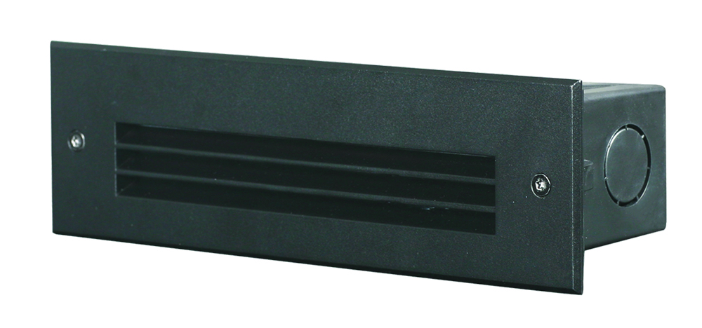 Other view of SAL SE7135WW/BK LED Recessed Wall Luminaire - Louvered - IP65 3000K - Black