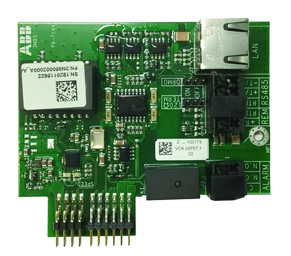 Other view of ABB 3N950002000A Solar Accessory Communication Board with Ethernet - UNO-DM-PLUS ETHERNET COM KIT