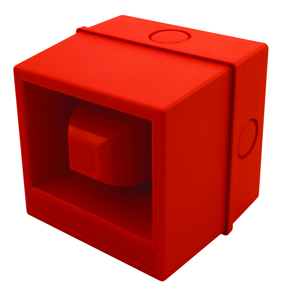 Other view of MOFLASH YOD1800R Sounder - YA40/D/RN/WR YO4 WR 12/24VDC Red Enclosure