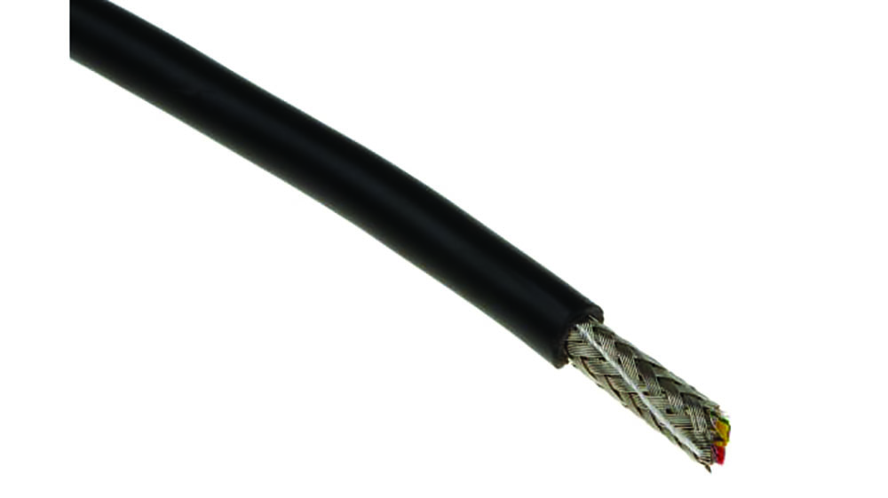 Other view of RS PRO 660-0485 - 4 Core Screened Industrial Cable - 0.5 mm² Black 25m Reel