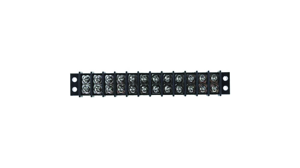 Other view of RS PRO 763-8122 - Terminal Block - 12-Way Non-Fused - 20A - Screw Terminals - 12 AWG - Free Hanging - Panel Mount