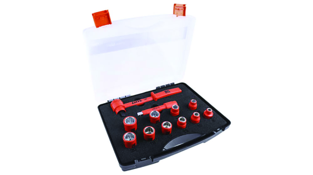Other view of RS PRO 911-1477 - Socket Set - 12 Piece - 1/2" Insulated
