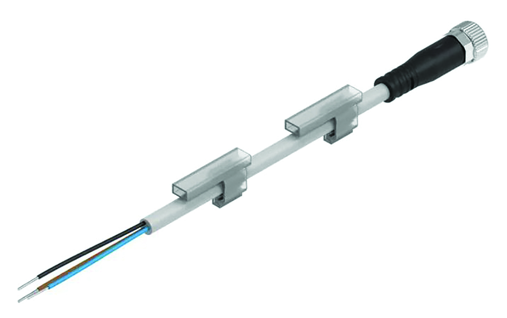 Other view of FESTO 121-5571 NEBU-M8G3-K-10-LE3 Cable - NEBU Series - For Use With Energy Chain