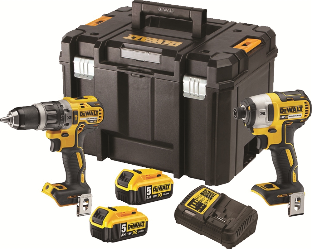 Other view of 2 Piece Cordless XR Brushless Combo Kit - Li-Ion 18V - DCZ296P2T 5AH - DeWalt