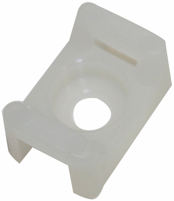 Other view of Cabac CTPM1/NT Nylon Push Mount - Hole - 6.3mm x4 - Natural