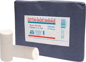 Other view of Uneedit BANDAGE GAUZE GB050 5CM X 5.5MT - 12 per Pack